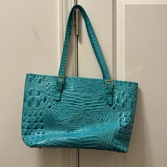 Brahmin Croc embossed bag - Picture 5 of 7